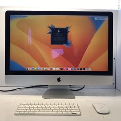 ** Apple iMac Retina 5K 2017, Core i7 w/ Microsoft Office ** *macOS Ventura Version 13.7.8  *Price $580