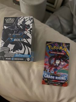 Black bolt booster bundle and one chaos rising