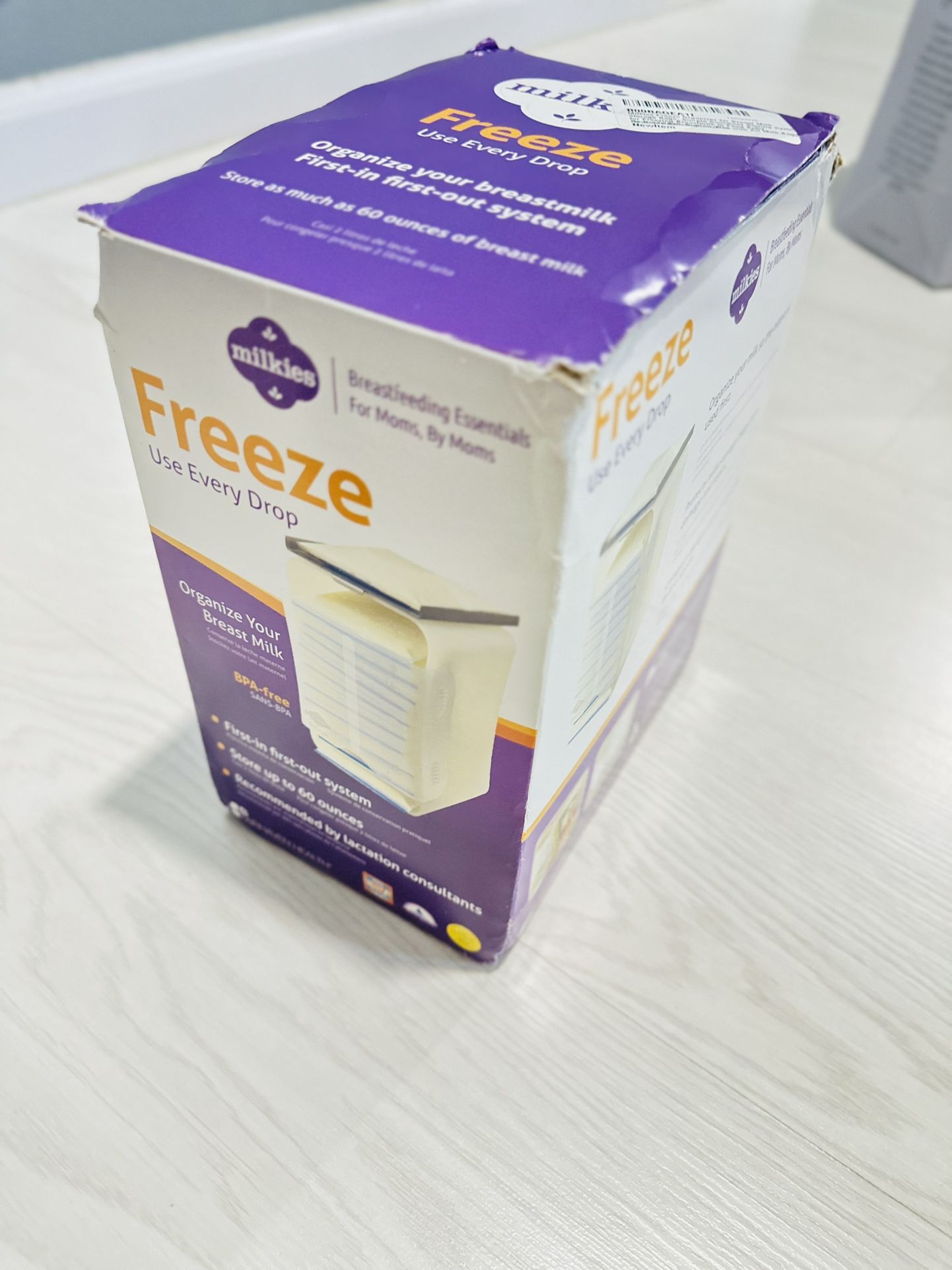 Breast Milk Freezer Organizer