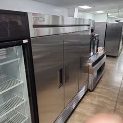 New 2023 True T-72F-HC Solid 3 Door Stainless Steel Freezer Reach-In 120v