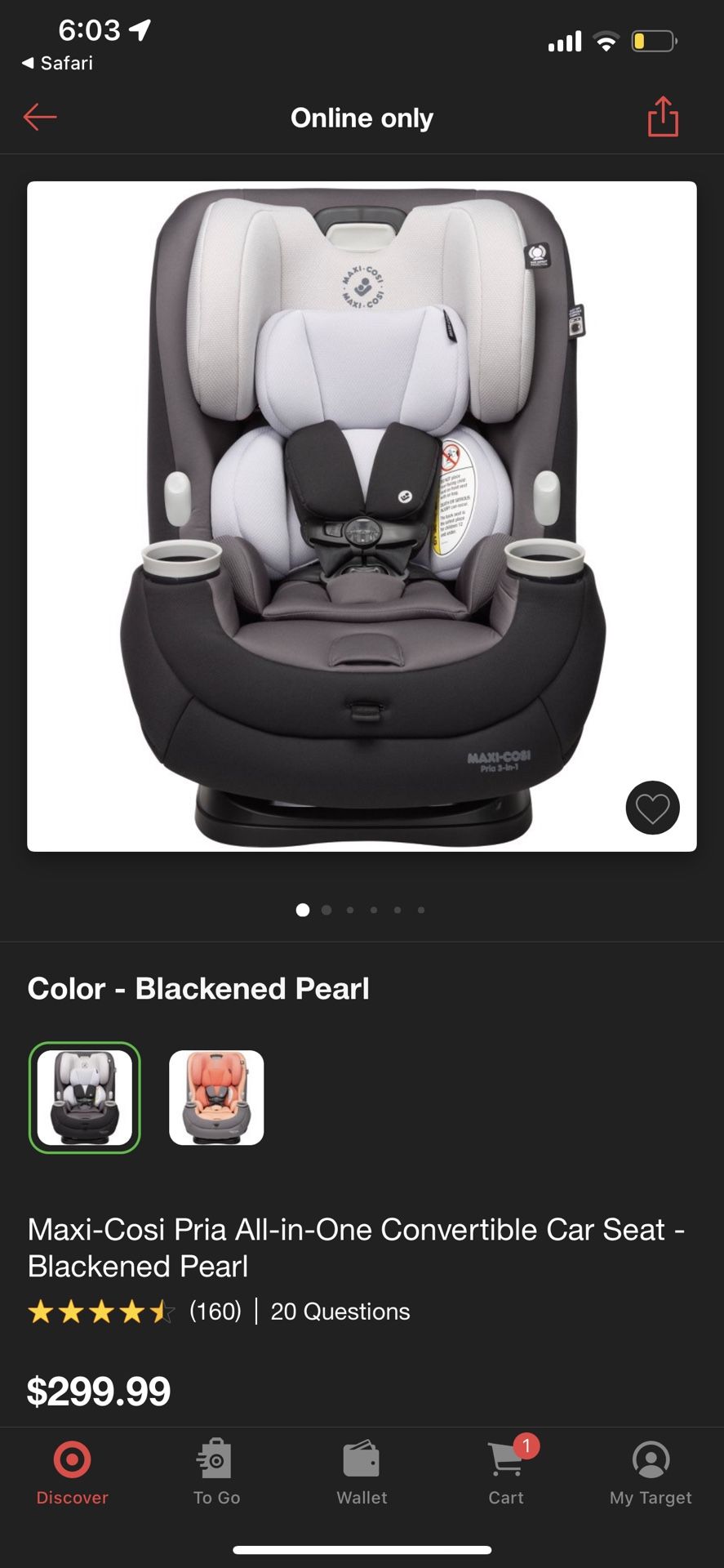 Maxi Cosi Pria 3 In 1 