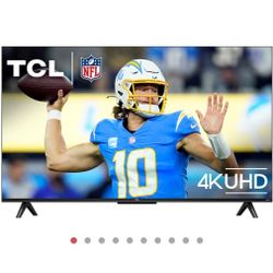 NEW TCL 43" S CLASS 4K UHD HDR LED SMART TV WITH ROKU TV - 43S450R

