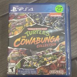 Teenage Mutant Ninja Turtles Ps4