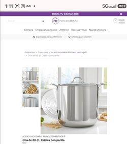 Tamalera de 60 qt
