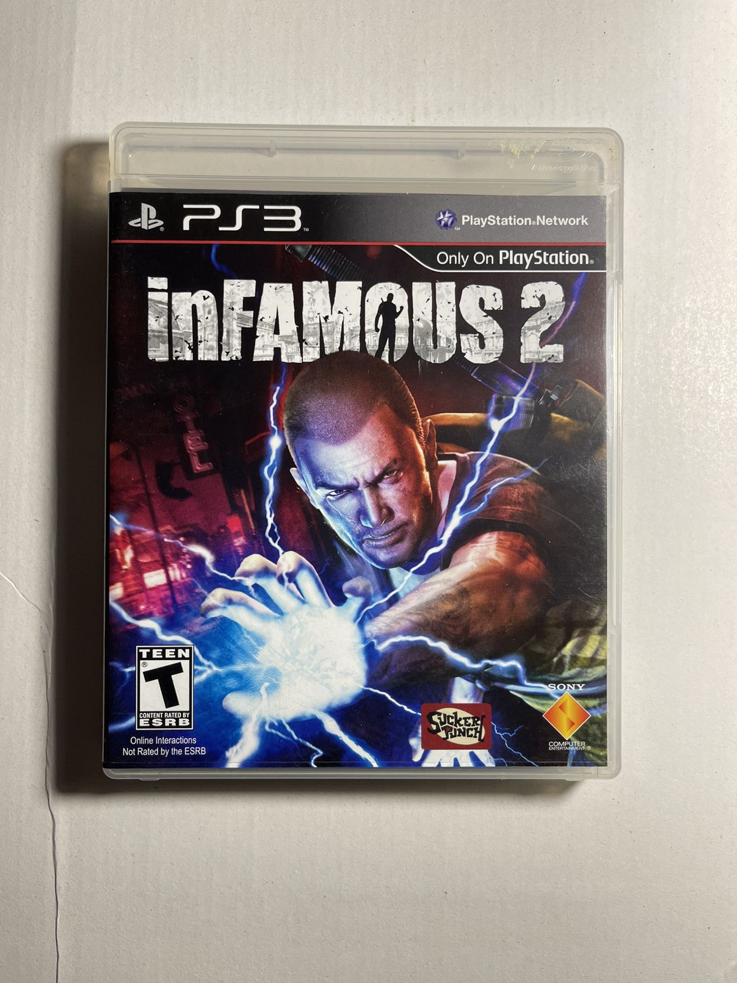 Infamous 2 PlayStation 3 Video Game CIB 