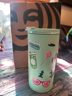 Starbucks Roadtrip collection 16oz sticker tumbler   New OBO