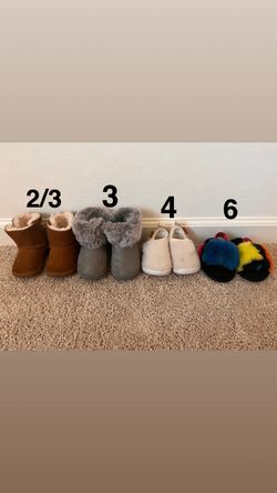 Size 2-6 (TODDLER) Winter Shoes
