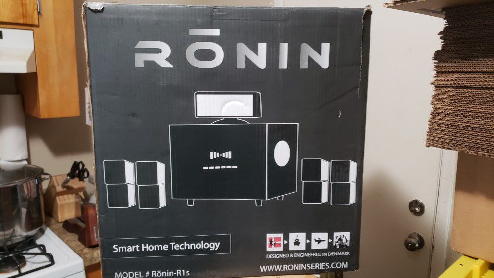 Ronin RS1 Complete Surround Sound System NEW In Box.  $150. Pickup In Oakdale 