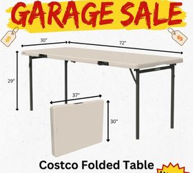 Folded Table