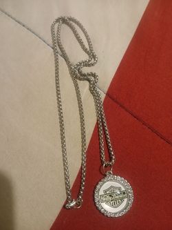 Harley davidson necklace
