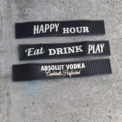 Your Choice Of Either One Of These Bar Mats Sold Individually 20 Each
