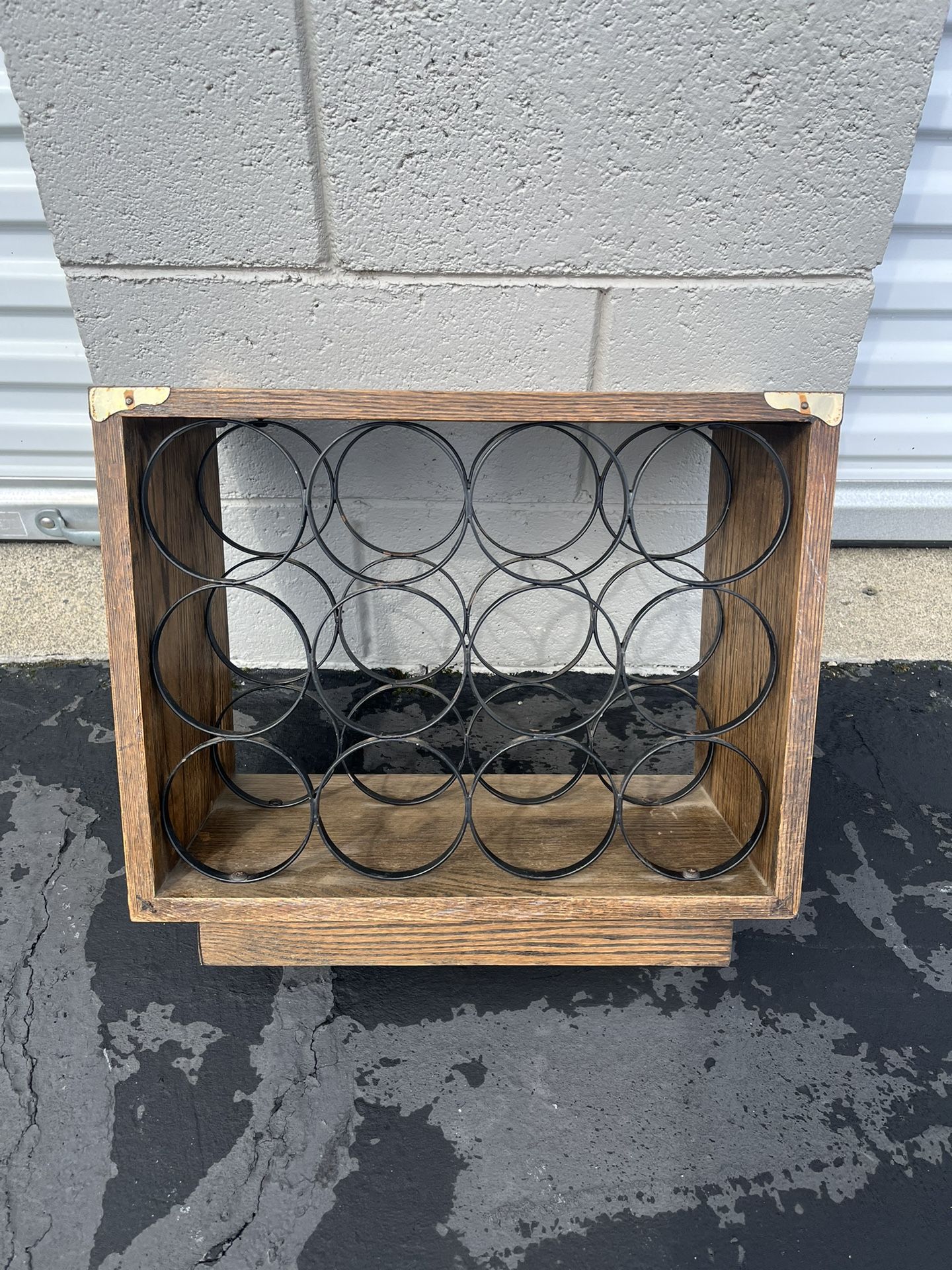 Vintage 12 Bottle Wine Rack