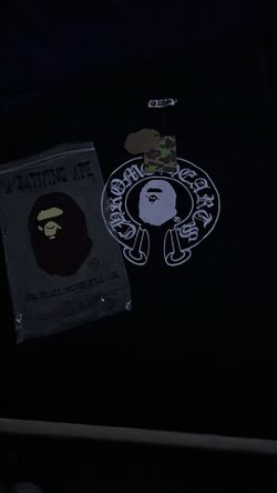 Bape X chrome heart
