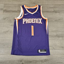 Nike Phoenix Suns Devin Booker Swingman Jersey Mens Size 44 Medium 