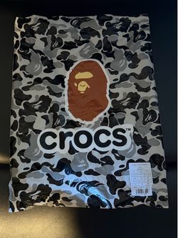 Bape crocs