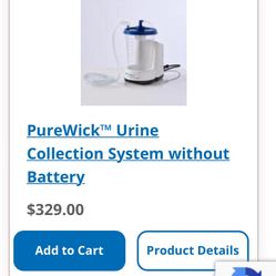 Brand New PURWICK External Bed Catheter System