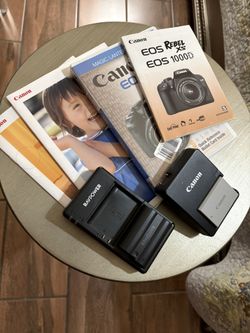 Canon DVD ,Books ,Batteries ,Chargers ,and Batteries
