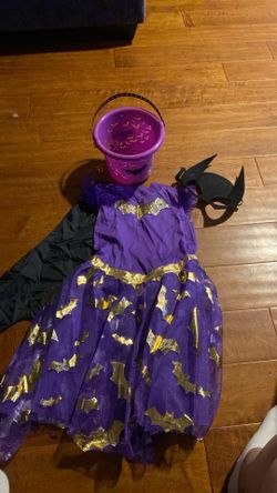 Girls Bat Girl Costume