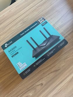 NEW TP LINK Ax300 router msrp $90