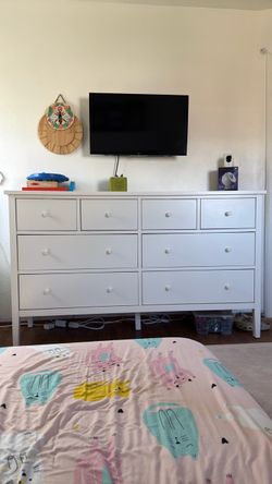 Bedroom  IKEA 8 drawer dresser