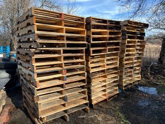 Sturdy Wooden Pallets - $5 Each (minimum of 5)