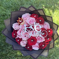 Ramo Buchon Roses Flower Bouquet 