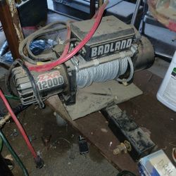 Badlands ZxR12000 Winch With Cable 