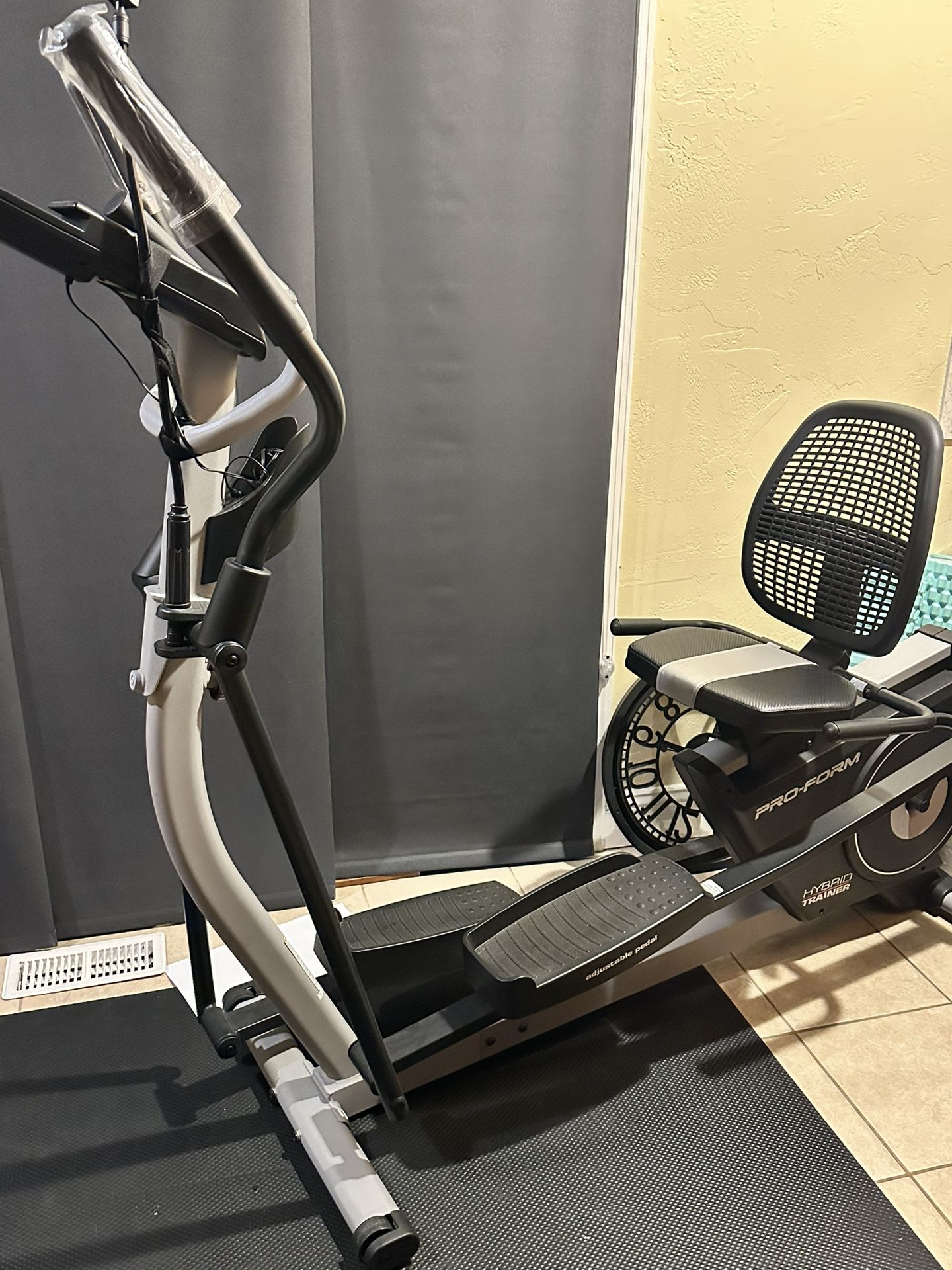 Proform Hybrid Trainer, Recumbent Bike And Elliptical Machine
