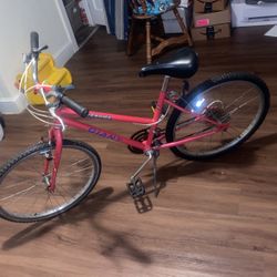 Girls Mountain Bike Pink