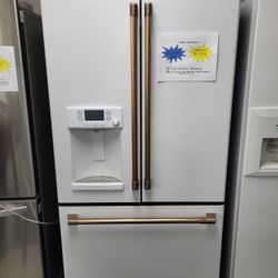 🏖Sizzling Summer Sale! Gorgeous GE Café French Door 28cu.ft Refrigerator-Warranty Included 