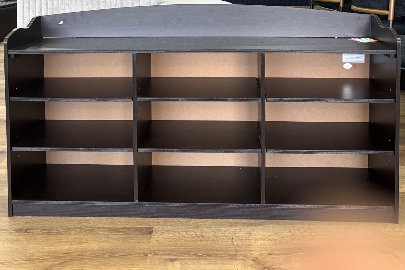 Shoe Rack / Banch Color Red Cocoa And Dark Taupe