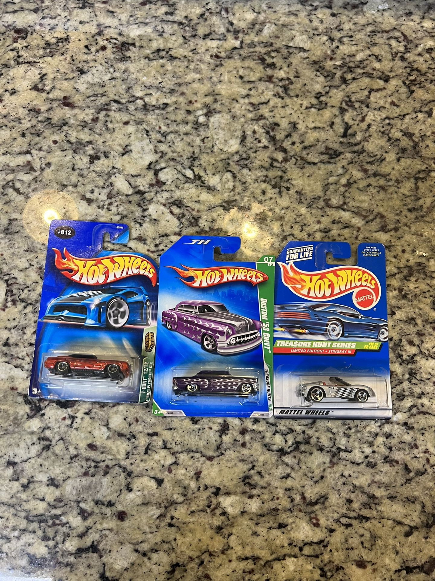 Hot Wheels Treasure Hunt Lot of 3