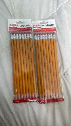 Staples #2 Pencils 8-Pack x2