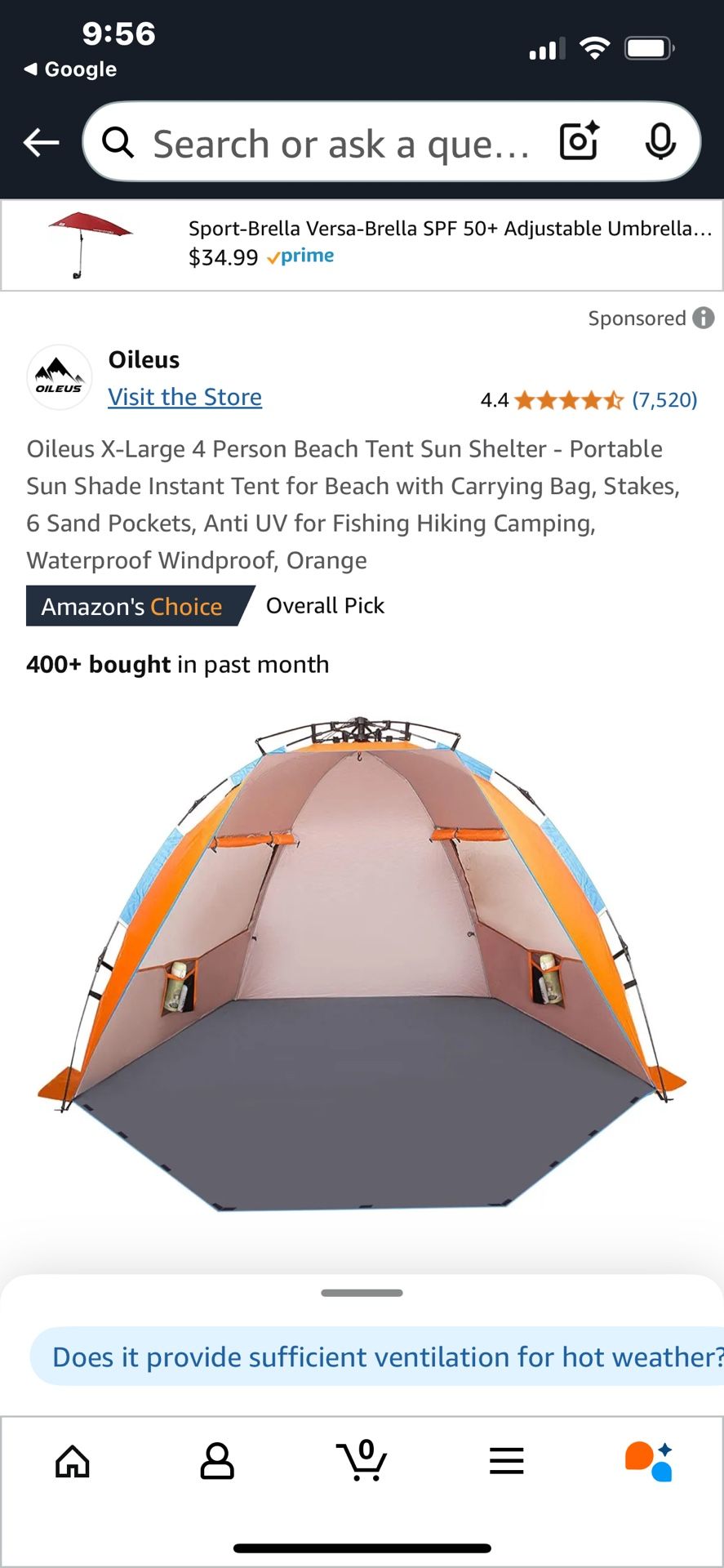Beach Tent