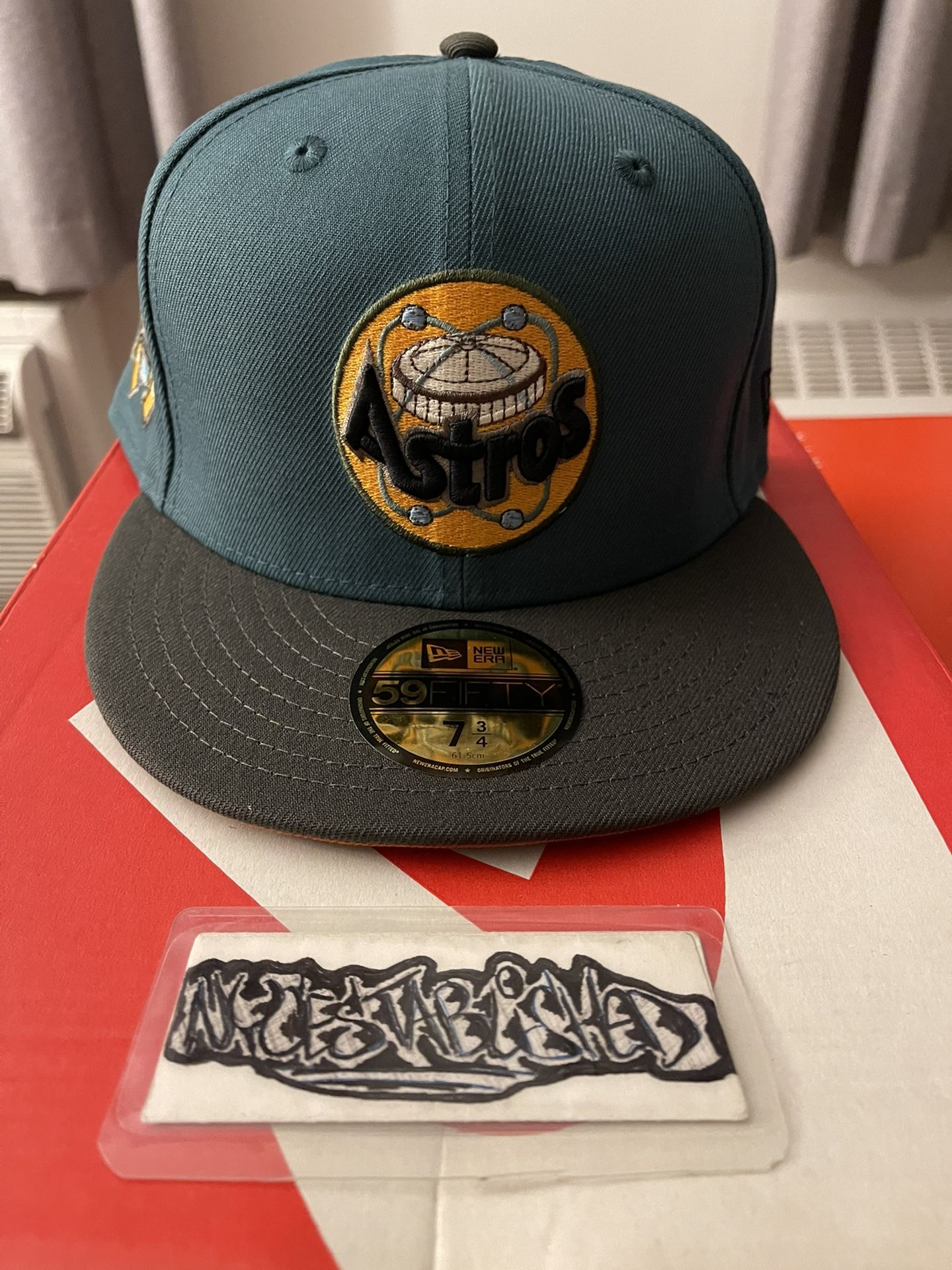 Houston Astros Limited Edition Fitted Hat Size 7 3/4