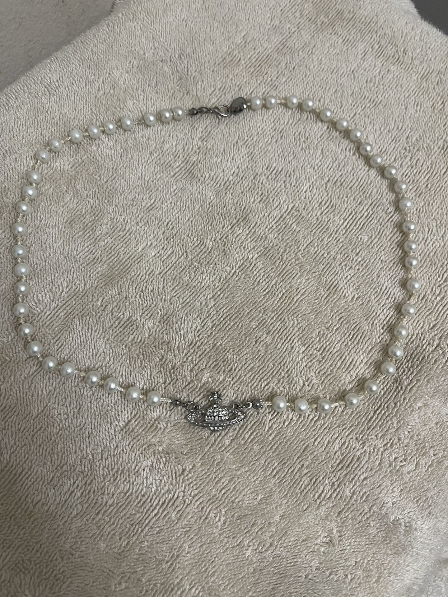 Vivienne Westwood Pearl Choker Necklace