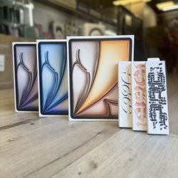 iPad Air 13 inch M2 Chip (Latest Model) (Take It Home In Payment/ llévatelo a casa en pagos) 