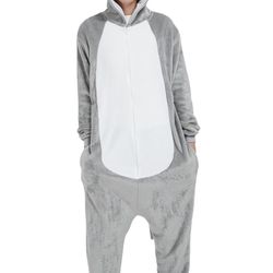 Elephant Adult Onesie Animal Women Costume for One piece Pajamas Unisex Cosplay