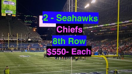 Seahawks Chiefs Tickets
