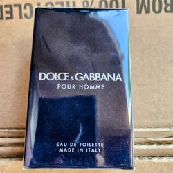 Dolce & Gabbana Pour Homme Eau De Toilette Spray, Cologne for Men, 2.5 Oz (New, Sealed Box)