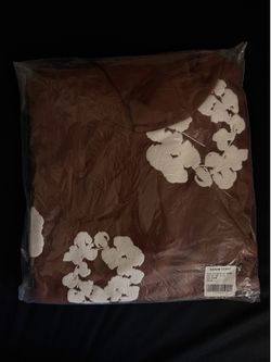 DENIM TEARS THE COTTON WREATH SWEATSHIRT BROWN / HOODIE / SIZE X LARGE MEN / BRAND NEW / NWT /  DEADSTOCK