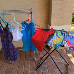 LADIES EXERCISE CLOTHES...6 PIECES 