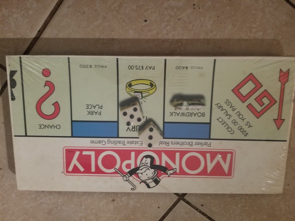 1971 Vintage Monopoly Game Sealed