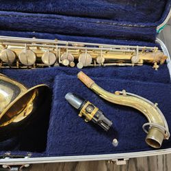 Vintage Martin Handcraft  Tenor Low Pitch Saxophone SN#74607 Parts Or Repair
