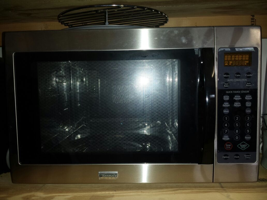 Kenmore elite convection microwave