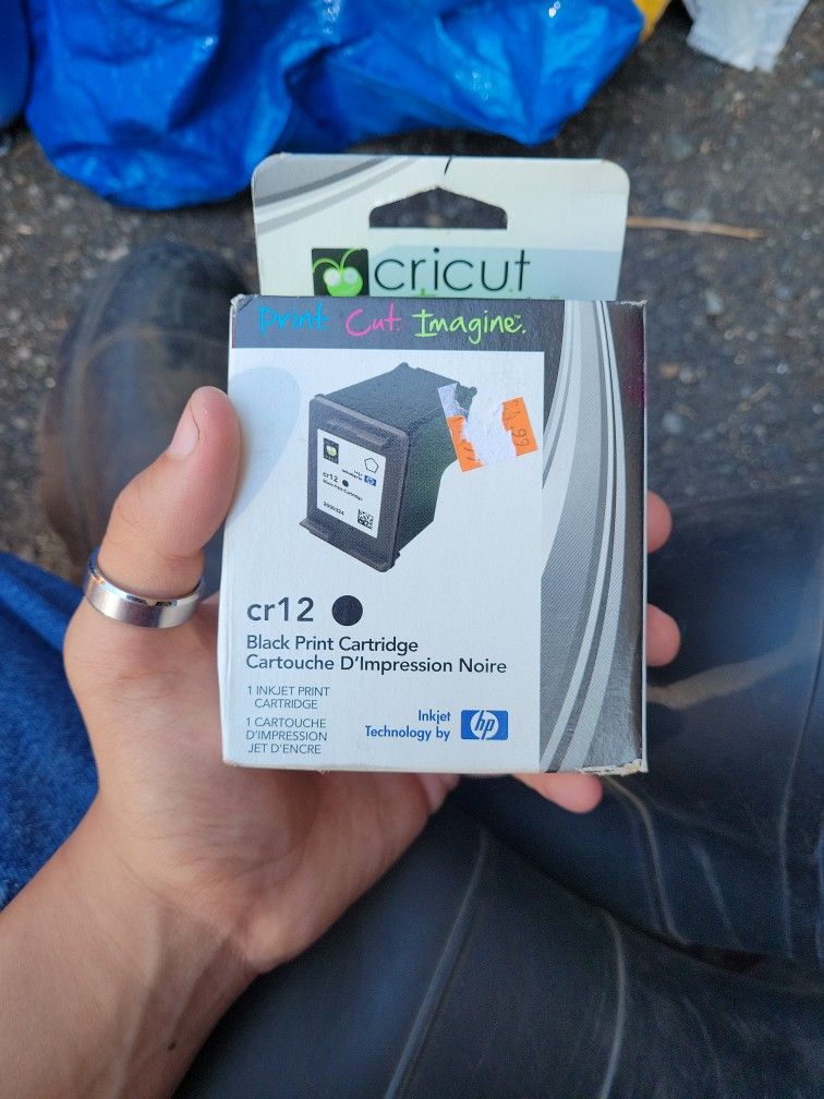 Black Print Cartridge For Cricut