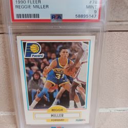 Reggie Miler Card