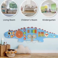 New OOOK Dinosaur Sensory Wall Toy Montessori Pre-School Kindergarten Elementary Check More Picture 