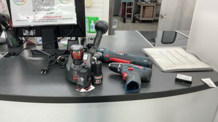 Bosch 12V 2-Tool Combo Kit includes an impact driver and a drill/driver