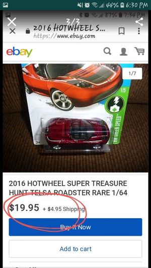 Tesla Roadster Super Treasure Hunt For Sale In Lancaster Ca Offerup